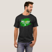 T-shirt Fanny enseignants citent, St Patricku2019s Day app (Devant entier)