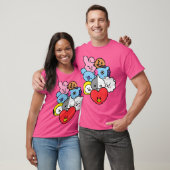 T-shirt Fans coréens de musique pop (Unisexe)