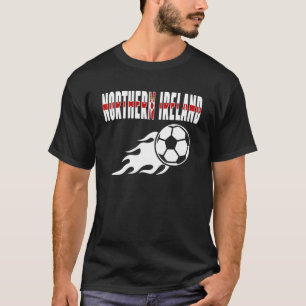 T-shirt Fans de football d'Irlande du Nord drapeau d'Irlan