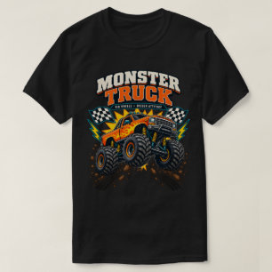 T-shirt Fans de Monster Truck Big Wheels Bigger Attitude