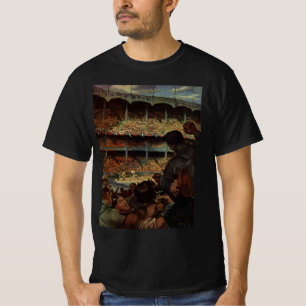 T-shirt Fans de sport vintage dans un stade de baseball