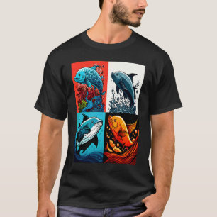 T-shirt Fans de tournoi de pêche Pop Big Fish Catcher