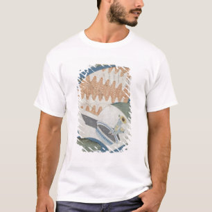 T-shirt Fans flottant sur un courant