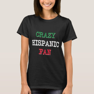 T-shirt Fans Hispaniques Fous Baseball