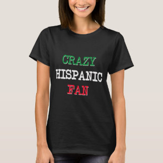 T-shirt Fans Hispaniques Fous Baseball