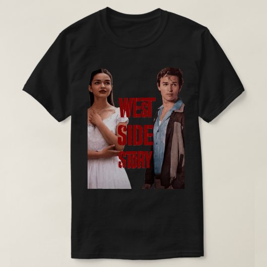 T-shirt Fans Music West Side Story  Love You (Design devant)
