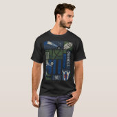 T-shirt Fans Of Alianza Lima grones' Peruvian Soccer (Devant entier)