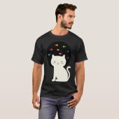 T-shirt Fantaisie de chats (Devant entier)