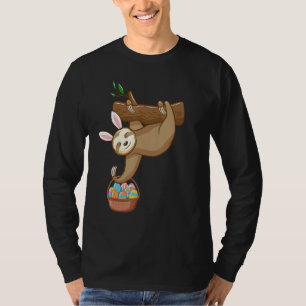 T-shirt Fantaisie de Pâques avec lapin de Pâques Ear Ba