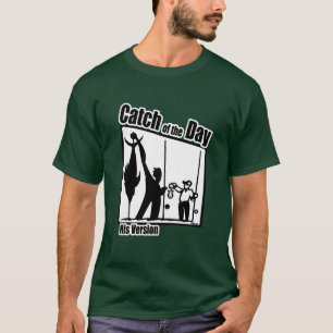 T-shirt Fantaisie de pêche Chemise de pêche Humour de pêch