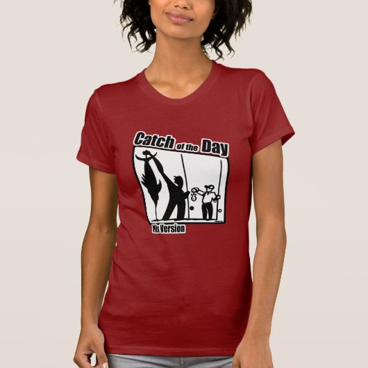 T-shirt Fantaisie de pêche Chemise de pêche Humour de pêch (Devant)