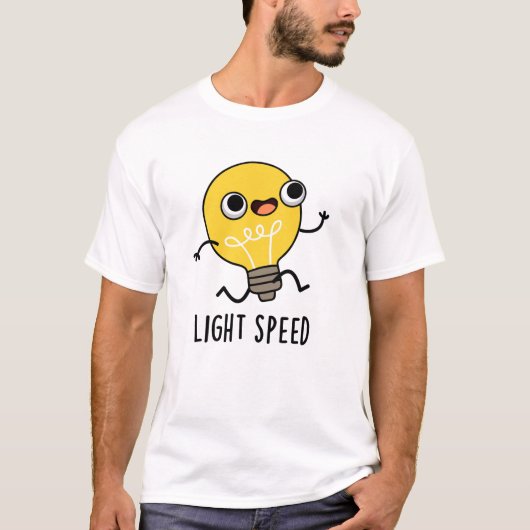 T-shirt Fantaisie de vitesse lumineuse (Devant)