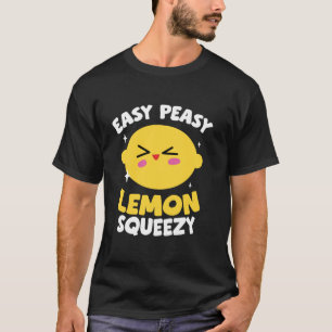 T-shirt Fantaisie Fantaisie Citron Squeezy Rafraîchissant