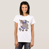 T-shirt Fantaisie Fashion NOvelty VOUS CONNAISSEZ VOUS VOU (Devant entier)