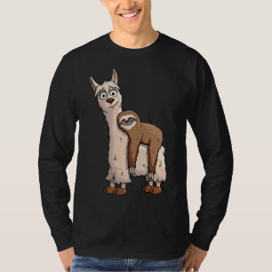 T-shirt Fantaisie Fraîche Parcours De Llama Fantaisie
