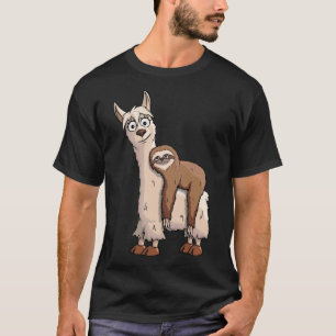 T-shirt Fantaisie Fraîche Parcours De Llama Fantaisie