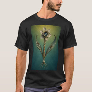 T-Shirt Fantaisie Lune Narcisse Surréaliste