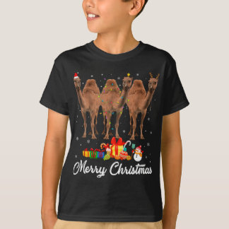 T-shirt Fantaisie Noël Lumières Noël Noël Jeu de rôle Came