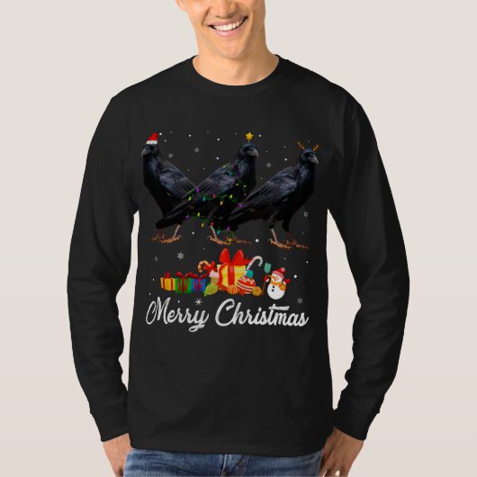 T-shirt Fantaisie Noël lumières Noël Noël Noël Noël Pyjama (Devant)