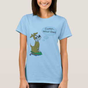 T-shirt Fantaisie Pêche Chemise Humour Pêche Pêche Catfish