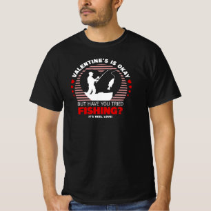 T-shirt Fantaisie Pêche La Chemise de Saint Valentin - C'e