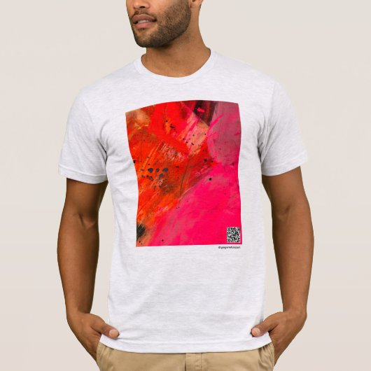 T-shirt Fantaisie rose (Devant)