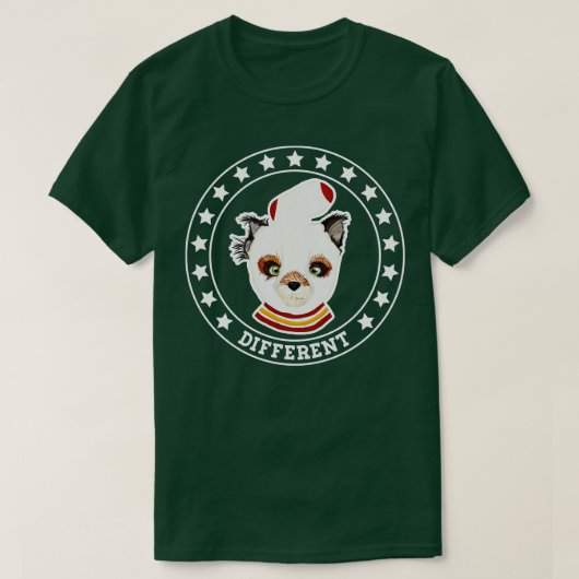 T-shirt FantasticFox Ash Stars Différents (Design devant)