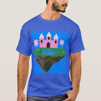 T-Shirt Fantastique Château Flottant Magique