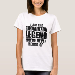 T-shirt Fantastique Chemise Badminton Hommes Femmes Joueus