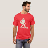 T-shirt Fantastique Chemise Bigfoot, Tige Gone Squatchin (Devant entier)