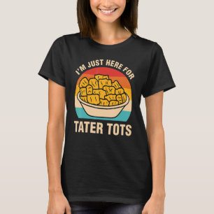 T-shirt Fantastique Chemise Enfants Je suis juste ici pour