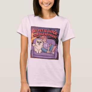 T-shirt Fantastique chemise Lover pour animal de compagnie