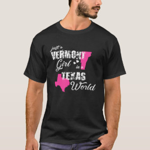 T-shirt Fantastique chemise Vermont Juste une fille Vermon