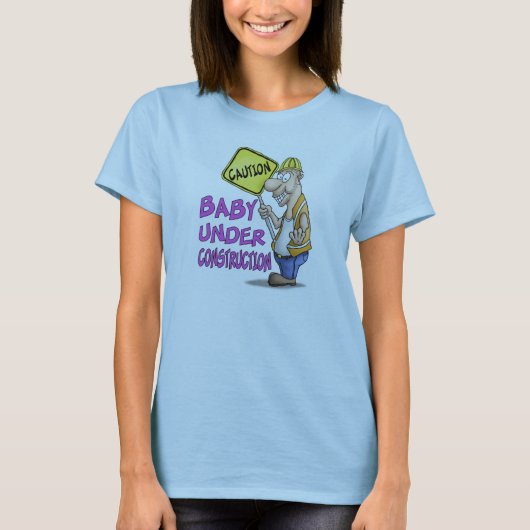 T-shirt Fantastique Chemises T Maternité : Bébé en constru (Devant)