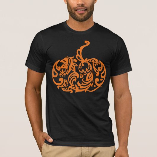 T-shirt Fantastique Citrouille Pour Halloween D'Automne (Devant)