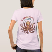 T-shirt Fantastique Coiffeuse Octopus - Styli à cheveux mu (Dos)