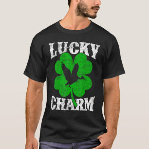 T-shirt Fantastique feuille Shamrock Lucky Charm Condor Bi