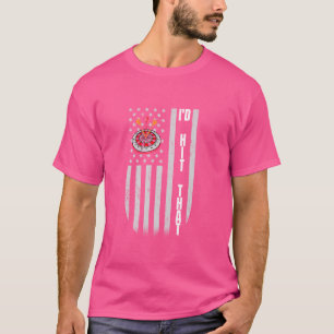 T-shirt Fantastique fléchettes je frapperais ce Bullseye c