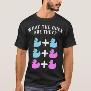 T-shirt Fantastique Jumeaux Sexe Révéler Chemise - Ce Que