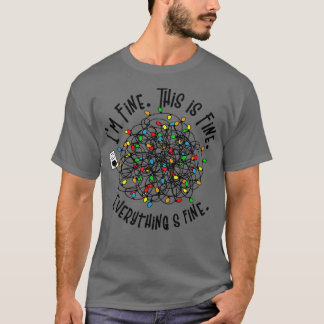 T-shirt Fantastique lumières de Noël jumelé couple