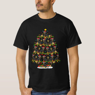 T-shirt Fantastique Noël de Noël Père Noël Rottweiler