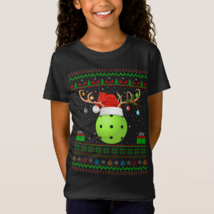 T-Shirt Fantastique Noël Éclairage Père Noël Vilain Pickle
