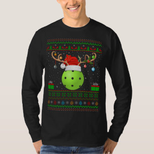 T-shirt Fantastique Noël Éclairage Père Noël Vilain Pickle
