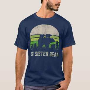 T-shirt Fantastique Plus Grande Soeur Chemises, 6 Enfants 