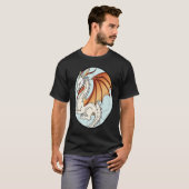 T-shirt Fantasy dragon  18 (Devant entier)