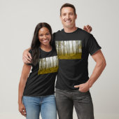 T-shirt Fantasy forest with fog and yellow leaves (Unisexe)