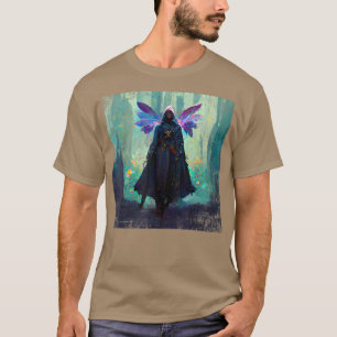 T-shirt Fantasy Gothic Witch Fea Faery Mage Woods Fairy Ma