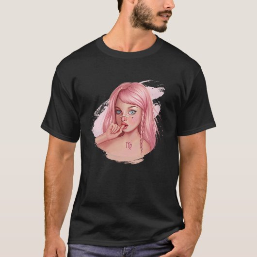 T-shirt Fantasy Zodiac Virgo (Devant)