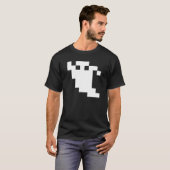 T-shirt Fantôme à 8 bits pour pixels (Devant entier)