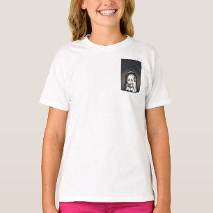 T-shirt Fantôme à l'écoute lisant un livre pour enfants
